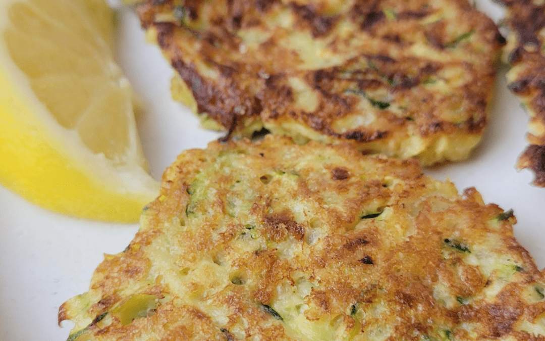 Delicious and Healthy Zucchini Fritters (Gluten Free and Dairy Free)